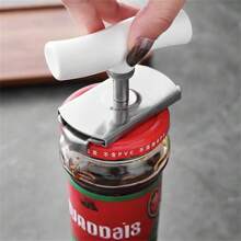 加厚不锈钢玻璃罐开瓶器厨房用罐盖扭转可调节省力开瓶器家用厨房 - 彩色 - 查看 2