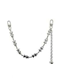 Premium Luxurious Rhinestone Decorated Metallic Bag Charm European Style Chain Ornament Accessory Beach Vacation Y2K - Multicolor - View 8