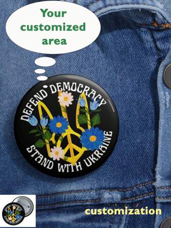 Custom Photo Pin – Personalized Badge Magnet, Creative Brooch With Pin & Magnet Back, Custom Image Refrigerator Magnet For Bags, Hats, Clothes