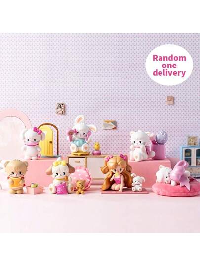 Miniso Mikko Stay-At-Home Series Blind Box Figurines 3in*3in