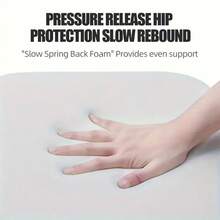 1pc Home Seat Cushion, Anti-Slip Comfortable Chair Pad With Memory Foam, Removable & Washable, Suitable For Office Chairs And Dining Chairs - 13.8x13.8x1.4 Inches