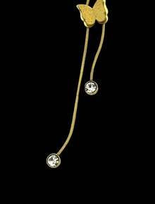 1 Piece Of Unique And Fashionable Style Necklace With Butterfly Figures To Give A Touch Of Elegance Or Sexy On Vacations Or Parties - 蝴蝶型 - 查看 4