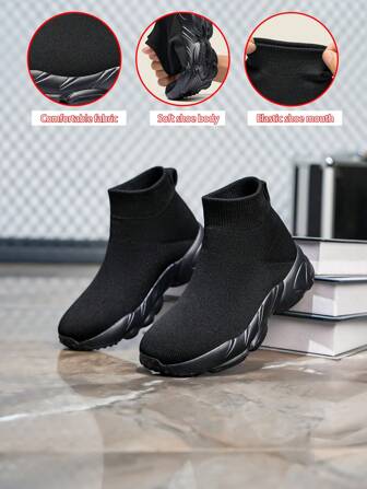 New Casual Fashion Breathable Non-Slip Slip-On Sports Shoes For Teenagers