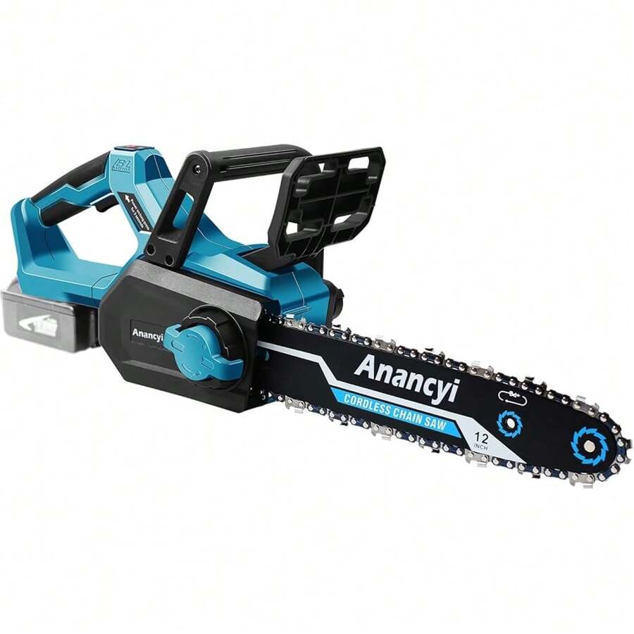 6 Inch Lithium Battery Powered Brushless Cordless Chainsaw Single Hand Saw Garden Electric Chainsaw - Chainsaw And Chain Saw Price