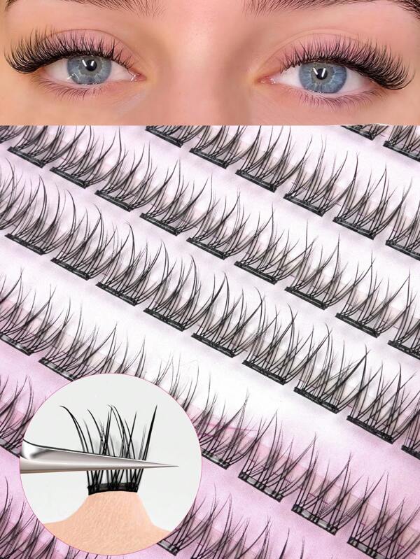 240/120 Cluster No Glue No Remover Needed Individual Lash 10/11/12mm MIX Clusters C 0.07 Natural Look DIY Eyelash Extensions False Eyelashes Natural Clusters Cosplay Lash 10 Row Wear No Glue Needed Lashes Natural Long False Eyelashes Clusters For Women Eyes Lash Clusters,Eye Lash Clusters,Individual Eyelashes,Lashes,Fake Lashes