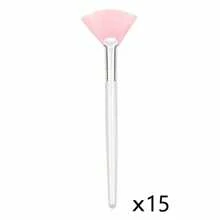 15 Cọ Quạt Cọ Thoa Mặt Mềm Cọ Thoa Axit Dụng Cụ Trang Điểm Mỹ Phẩm Chăm Sóc Da Cho Kem Bùn - Nhiều màu - Xem 19