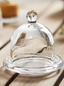 Juego de un solo set de copas de cristal, adornos de vidrio, decoración de escritorio, restaurante de jardín, exhibición de pastelería, Recipientes para frutas y dulces