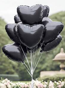 10/30PCS Heart-Shaped Balloons - Self Sealing Aluminum Film, Suitable For General Holiday Decoration In Spring, Summer, Autumn, General Celebrations, Valentine's Day, Anniversaries, Princess Themes, Romantic Weddings, And Mother's Day Parties Gifts Birthday Graduation Birthday Decorations Party Decorations Bachelorette Decor Graduation Decorations