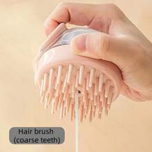 1 Stück/2 Stück/3 Stück/4 Stück/5 Stück Badezimmer Accessoires, Neue Flüssigshampoo Bürste, Kopfhautmassagegerät, Shampoo Bürste, Silikon Kopfhautmassage Kamm, Japanische Massage Duschbürste, Multifunktions Shampoo Bürste mit Flüssigkeitsspender, Multifunktions Badbürste mit Flüssigkeitsspender