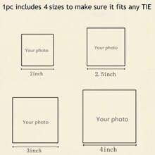 爸爸领带标签 - 仅图片、图片、领带补丁、印刷照片、礼物、婚礼情人节
