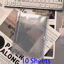 10 件透明相册页 返校,返校,学校用品 - 無色 - 查看 11