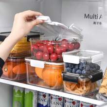 Yocity 1PC Bento Lunch Box, Plastic Meal Prep Container, Leak-Proof & Durable, Suitable For Adults, Office, Travel, And Picnics, Can Be Used Microwave & Dishwasher, Easy To Clean, Ideal For Food Storage, Fresh-Keeping Box, Kitchen Storage Container