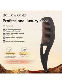2/4pcs Massaging Anti-Itch Anti-Dandruff Combs, Oil-Absorbing Scalp Brush, Detachable, Portable