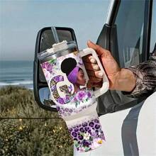 2 PIEZAS Calcomanías inspiradoras con impresión UV DTF, pegatinas autoadhesivas para tumblers de 40 oz, tazas, botellas, útiles escolares, etc., manualidades, suministros de arte DIY