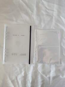 10pcs Clear Photo Album Page Back To School - Clear - View 14