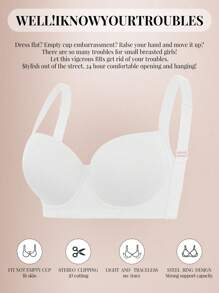 2 pachete de lenjerie de corp pentru femei, multicolore, fără cusături, de mărime mare, sutien neted și simplu cu adunare