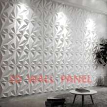30 PCS Diamond Pattern 3D Wallpaper .It Belongs To Wall Decoration In Home Decor, Specifically For Room Decoration. Bathroom Decoration. Bedroom Decoration. Living Room Decoration; Wall Panel Size : 30 X30 CM Color: White/Black Room Decoration Stuff House Decor Home Decor Living Room Wall Art Wall Paper Stickers Personalised Stickers