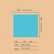 Women's Elegant Red & White Polka Dot Square Scarf – 27.5" Lightweight Polyester, Breathable & Durable Neck Wrap, Headscarf & Fashion Accessory, Versatile Scarf For Casual Outings, Parties, Travel, Stylish All-Season Square Scarf - 紅色 - 查看 7