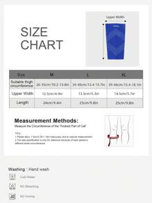 VBOSI 1 件男女款 3D 针织透气压缩小腿套,带透气孔,支持跑步和篮球,健身房配件 - 彩色 - 查看 8