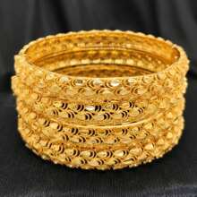 1pc Elegant Style Fashion Open Bangle Bracelet, Luxury Bride Jewelry, Southeastern Asian Gift