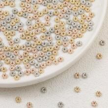 500pcs 6mm Snowflake CCB Plastic Beads For Jewelry Making Handmade DIY Bracelet Accessories