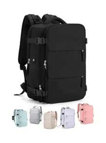 Waterproof Executive Laptop Backpack, Ideal For Travel And School, With Shoe Compartment - 黃色 - 查看 3