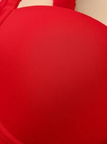 3 paquetes de ropa interior para mujer de talla grande, con sujetador push-up de cobertura total y aros, en varios colores brillantes, perfecto para el Día de San Valentín