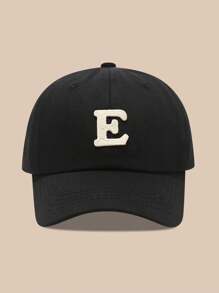 1pc Women/Men 26 Letters Baseball Cap Sun Hat, Suitable For Outdoor Daily Wear & Sunscreen