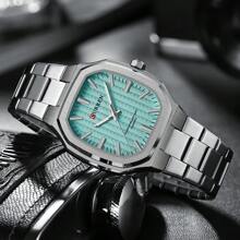 Curren CURREN Men Watch Fashion Quartz Stainless Steel Strap Waterproof Luminous Simple Leisure Wristwatch