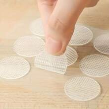 100pcs Transparent Nano Tape, PVC Double-Sided Adhesive Tape, Suitable For Posters, Photos, Balloons, Strong Self-Adhesive, Waterproof, No Residue On Walls And Wooden Surfaces - Transparent Adhesive Pad Back To School