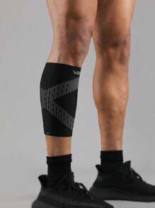 VBOSI 1 件男女款 3D 针织透气压缩小腿套,带透气孔,支持跑步和篮球,健身房配件 - 彩色 - 查看 9