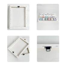 1 件简约文字帆布画秋季桌面装饰装饰品适用于客厅、卧室、厨房墙壁艺术印刷、家庭、办公室装饰、送给她或他的节日礼物无框和有框艺术品送给家人和朋友的特殊节日礼物