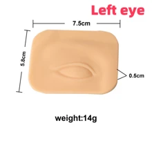 Modèle en silicone avec caractéristiques sensorielles artificielles humaines. Oreilles, yeux, bouche, nez pour l'enseignement, la pratique, le choix des oreilles, l'acupuncture des oreilles, les boucles d'oreilles, les appareils auditifs. Modèle en gel de silice.
