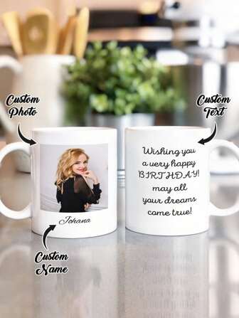 1 st mugg med anpassad bild, mugg med personlig design, mugg med anpassad text, mugg med personlig foto, kaffemugg med anpassad familjemugg, skapa din egen mugg, personlig kaffekopp, perfekt för mors dag, fars dag, jubileumspresenter, examen, bröllop, inflyttningsfest, perfekt för hemmet, kontoret, köket, matsalen, vardagsrummet,