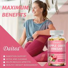 Digestive Health And Absorption Supports - Apple Cider Vinegar Softgels - With Vitamin C - 120 Softgels - 1 Bottle - View 4