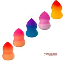 Esponja Anatômica Degrade Makeup Youse.me Face Beautiful - Roxo - Visão 3