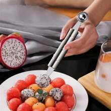 1 dao khắc bằng thép không gỉ, dao khắc chuyên dụng cho đầu bếp, dụng cụ cắt và múc trái cây, dụng cụ múc kem. - Nhiều màu - Xem 12