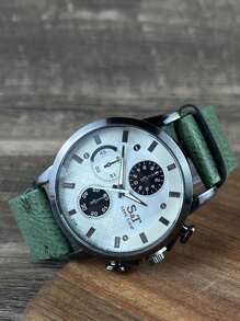 男女通用成人时尚石英表，适合商务休闲，高美感表盘设计，适合考试