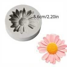 Daisy Chamomile Flower Silicone Mold Car Aromatherapy Epoxy Handmade Soap Candle Mold DIY Decoration Mold Newest