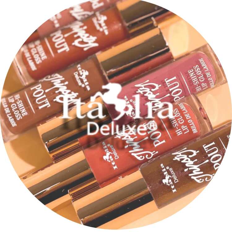 Thirsty Pout Hi-Shine Lip Gloss ITALIA DELUXE Italia Deluxe Lip Gloss With Color Italia Deluxe - Màu "05 Mauvelous" - Xem 7