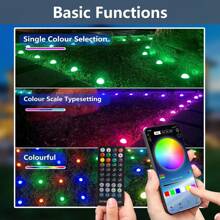 1 pièce Lampe de sol musicale - réglable par télécommande et application - couleurs vives et rêveuses, multi-couleurs réglables - convient pour la Saint-Valentin, Pâques, les anniversaires, les mariages et autres festivals pour décorer les allées, les cours et les pelouses