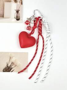 Valentine'S Day Gift Pendant Couple Keychain Bag Decoration Car Keychain Heart Bag Pendant Bag Accessories Bag Charms Pendant Couple Pendant Pendant Couple Gift Birthday & Festival Valentine'S Day Gift