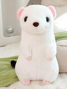 1PC40cm 15,74in Búp bê chồn lông mềm mại mới đuôi ngắn Đồ chơi sang trọng Gối ngủ Gối sofa Gối chuột - Nhiều màu - Xem 15