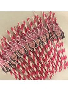 12 unidades de pajitas personalizadas con caras de estilo fiesta, pajitas con caras personalizadas para despedida de soltera, decoraciones de pajitas con caras personalizables para fiestas de cumpleaños, decoración y regalos para fiestas de cumpleaños de novias, multifuncionales, ornamentales, reutilizables, exquisitas, elegantes, de alta calidad, coloridas, modernas, personalizadas, regalos ideales para ella, salón de té, hogar, jardín, oficina, para aniversarios, para el Día de San Valentín, para el Día de la Madre, para cumpleaños, para el Día del Padre, para graduaciones, para bodas, para inauguraciones de casa, ambiente cálido, renovación otoñal del hogar, armonía del hogar, decoración de oficina - Multicolor - Ver 9