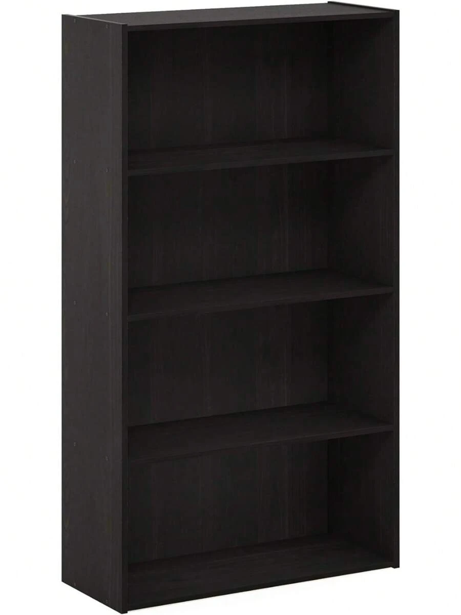 3-Tier Open Shelf Bookcase, Espresso - 濃縮咖啡 - 查看 1