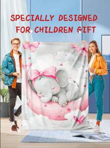 1 pieza Manta de bebé recién nacido niño o niña con diseño de luna rosa, manta de envolver suave y cálida, apta para todas las estaciones, ideal para interior, campamento, habitación con aire acondicionado, sofá, regalo para baby shower, Halloween, Día del Niño, Navidad