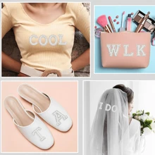 26 English Letters Pearl Terrazzo Patch Clothes A-Z Letters Pearl Terrazzo Patch Sewn/Glued Patch DIY Name 26 English Letters Faux Pearl Terrazzo Patch Clothes A-Z Letters Pearl Terrazzo Patch Sewn/Glued Patch DIY Name