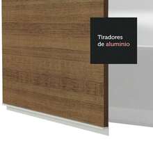 Gabinete Bajo Cocina Madesa Glamy 70cm Color Blanco/marrón - Blanco y Marrón - Ver 6
