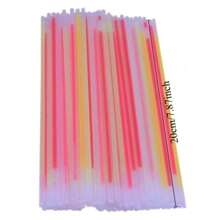 100 支荧光棒发光手环，适合音乐会、节日、派对活动