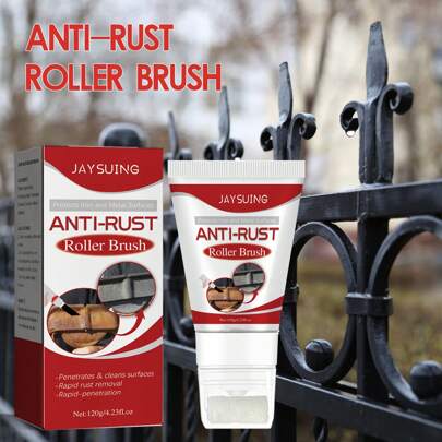 Brosse rouleau de retrait de la rouille, convertisseur anti-corrosion, rénovation, revêtement métallique anti-rouille, pinceau primaire